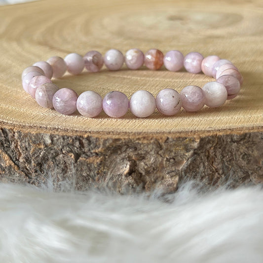 Bracelet Kunzite du Brésil