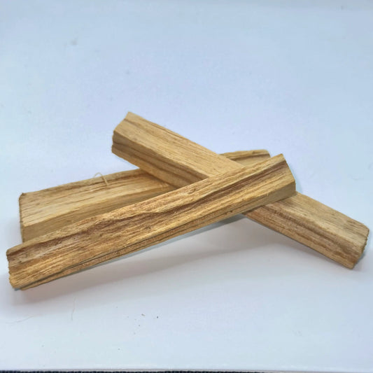 Lot de 3 bâtons de Palo Santo naturels – bois sacré pour purification et méditation