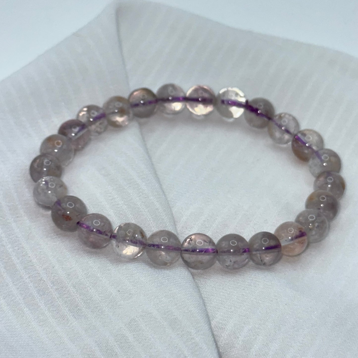 Bracelet Améthyste du Brésil en pierre naturelle