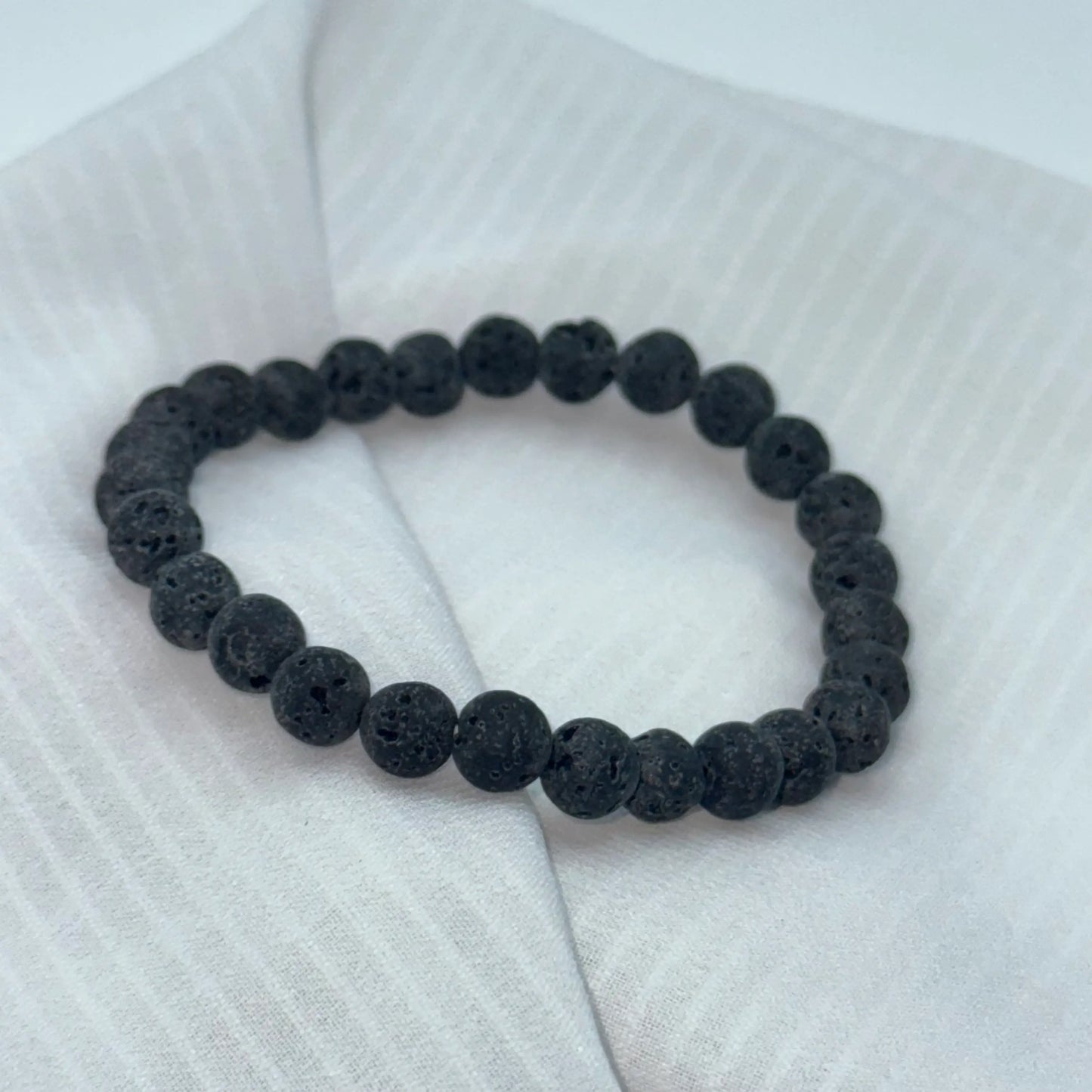 Bracelet Pierre de lave en pierre naturelle