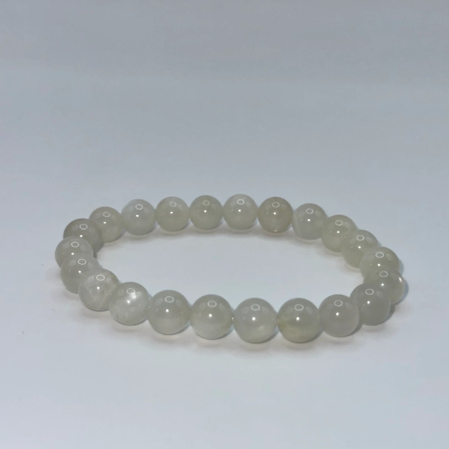 Bracelet Pierre de lune beige