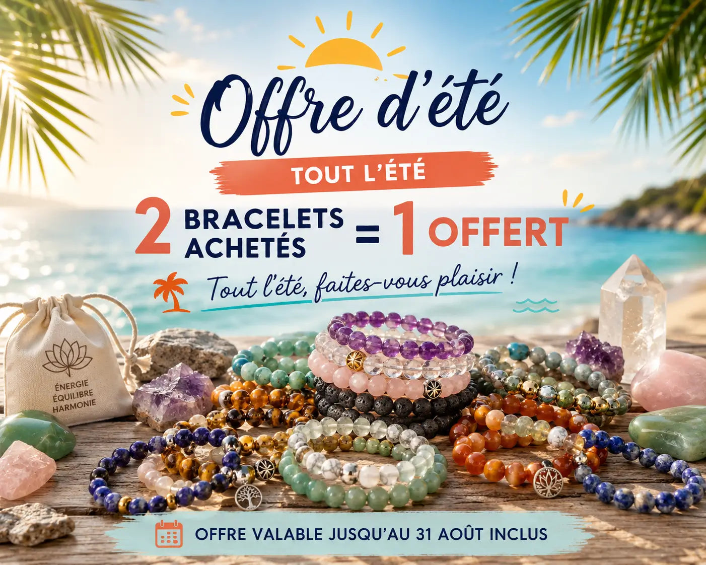 Offre de l'été 2+1 offert
