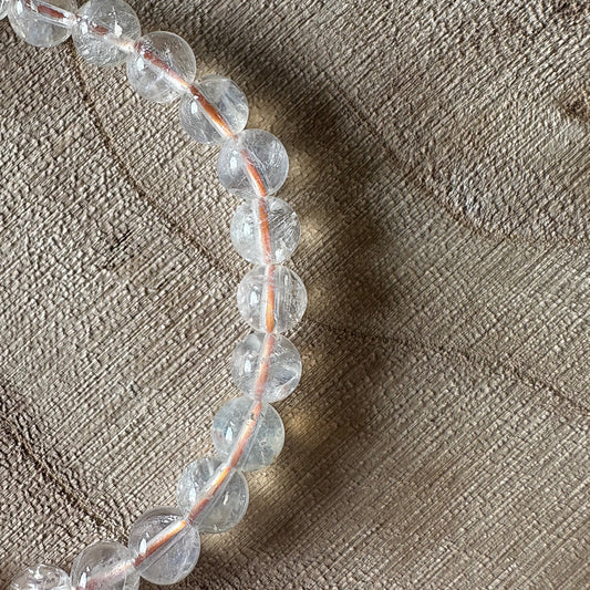 bracelet citrine sur bois 