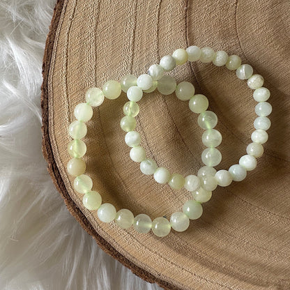 bracelet jade de chine vue du haut 