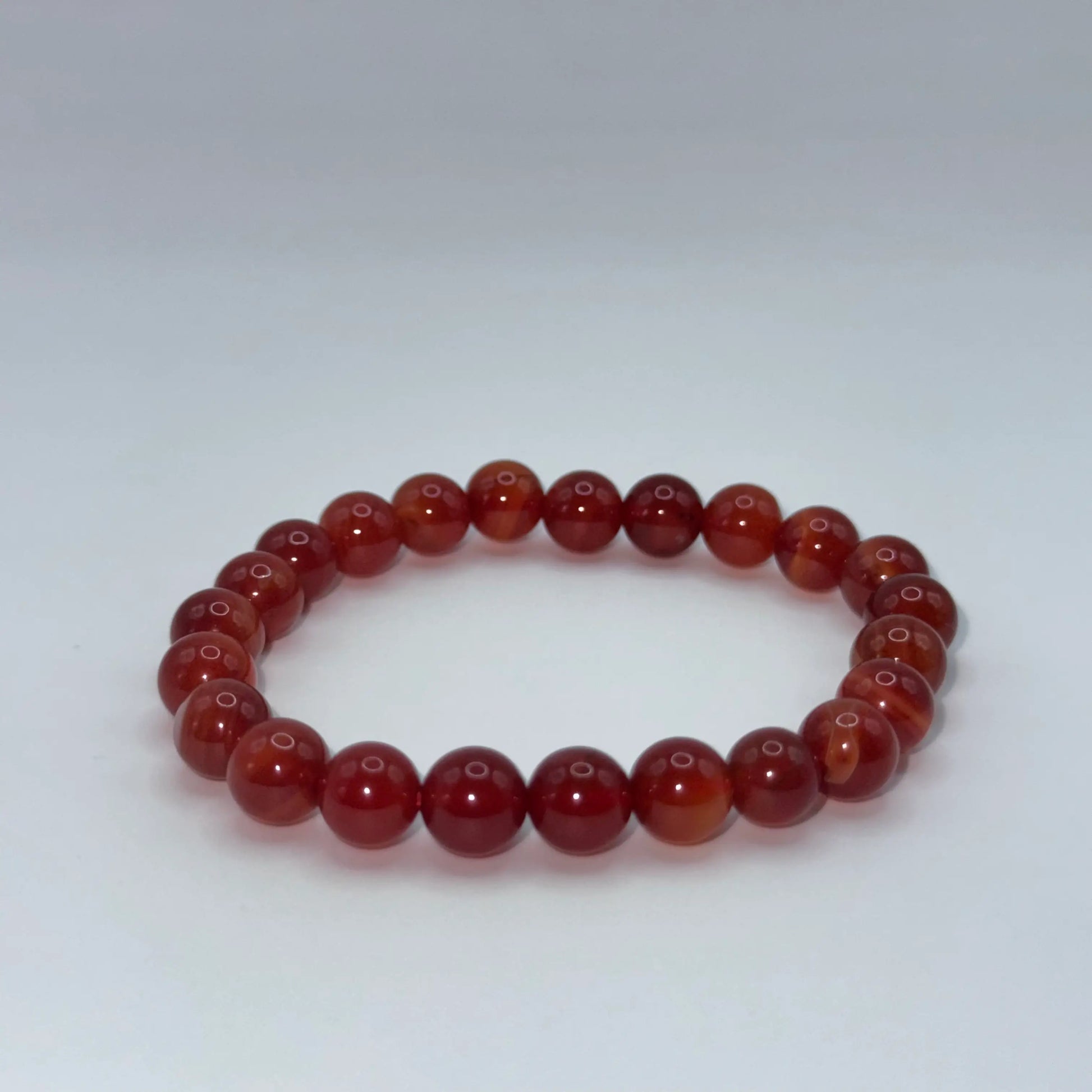 Bracelet Cornaline rouge pour courage