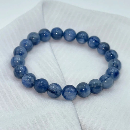 Bracelet Cyanite bleue