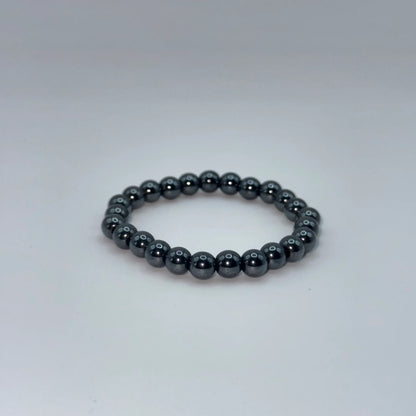 Bracelet hématite en 6mm