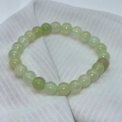 Bracelet Jade de Chine sur soie