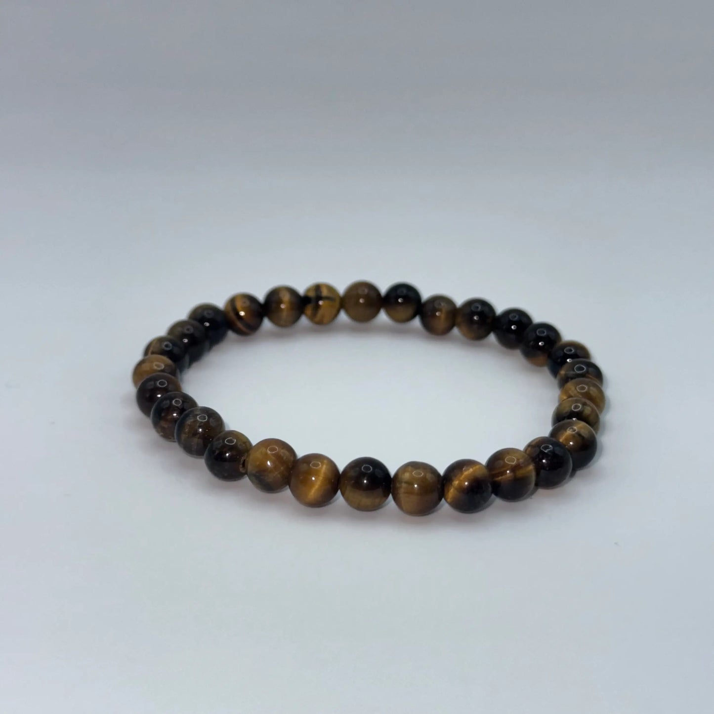 Bracelet oeil de tigre en 6mm