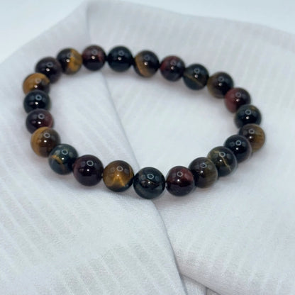 Bracelet Oeil multiple sur soie