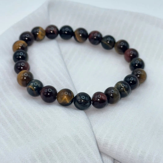 Bracelet Oeil multiple sur soie