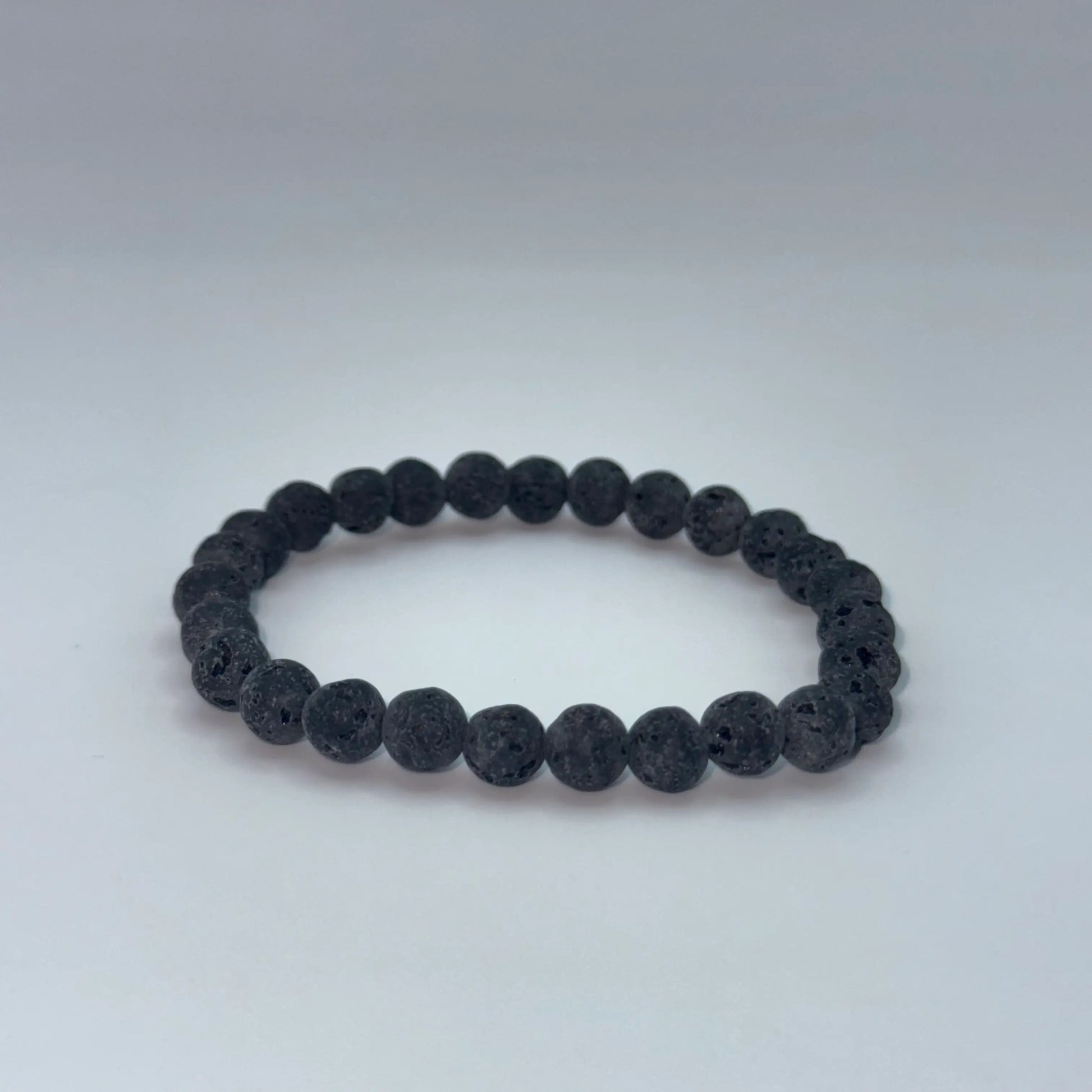 Bracelet Pierre de lave en 6mm