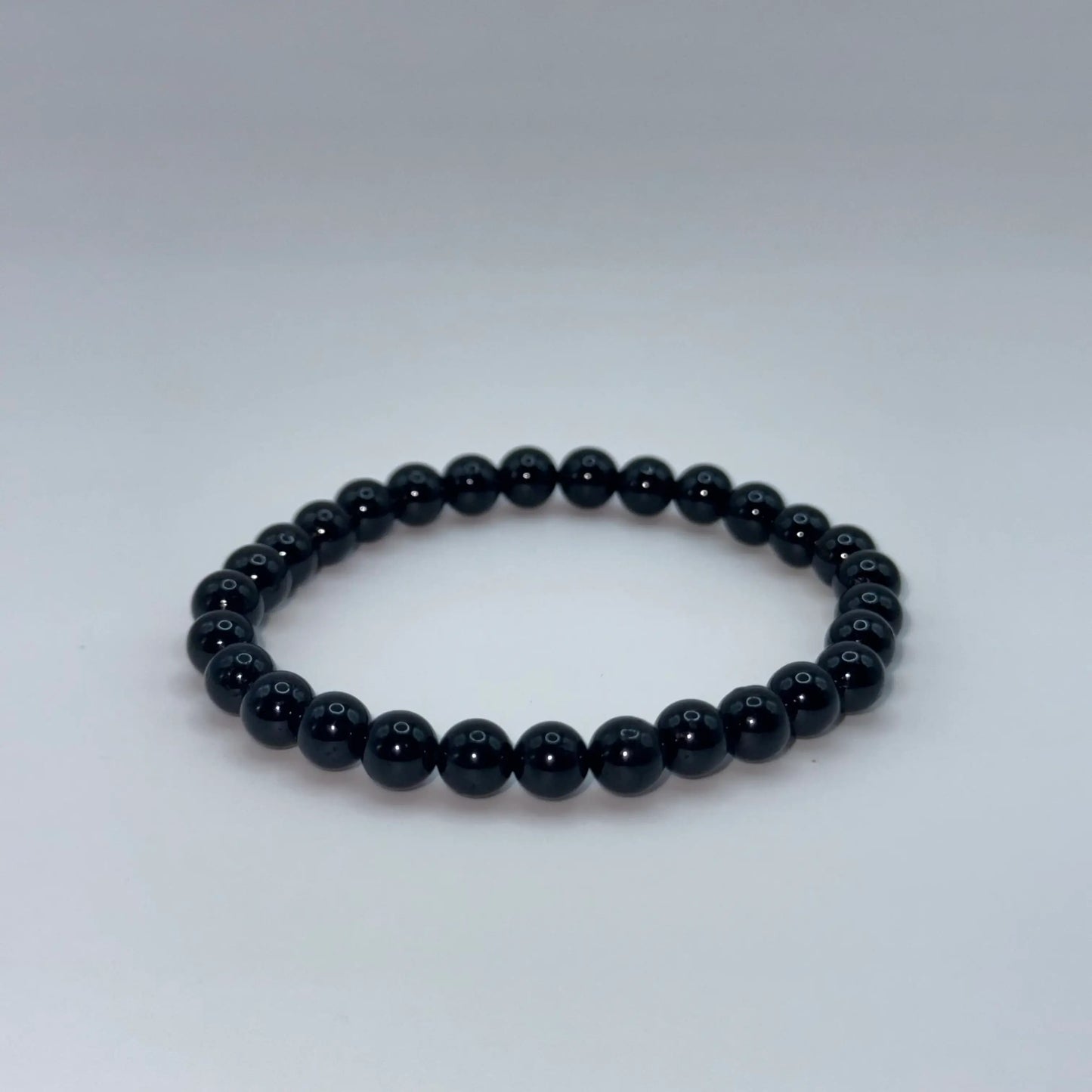 Bracelet Tourmaline noire en 6mm