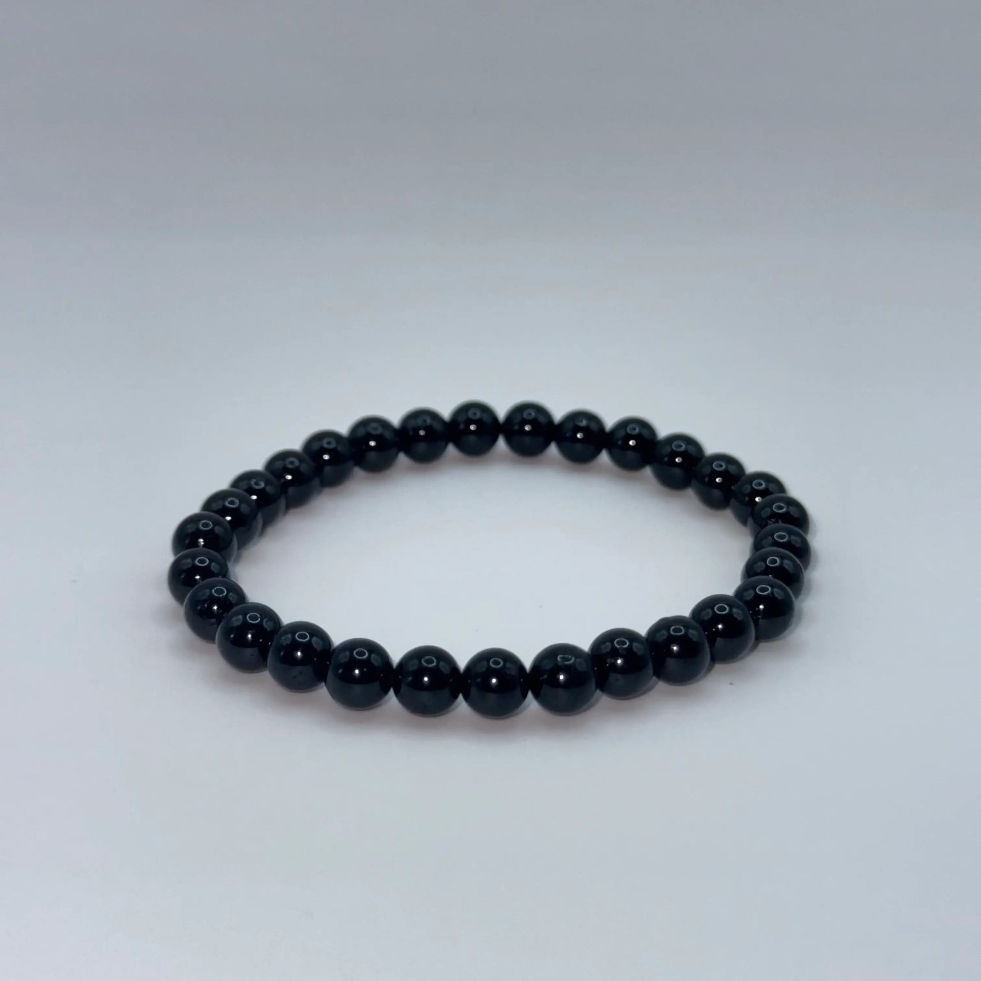 Bracelet Tourmaline noire en 6mm
