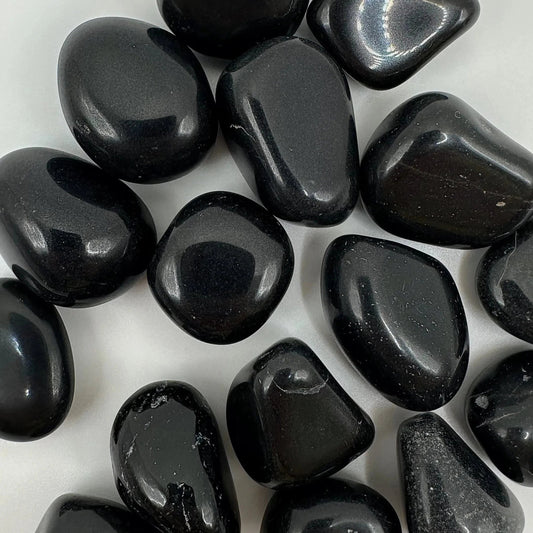 Lot de 3 pierres roulées Shungite - Bien être & Lithothérapie